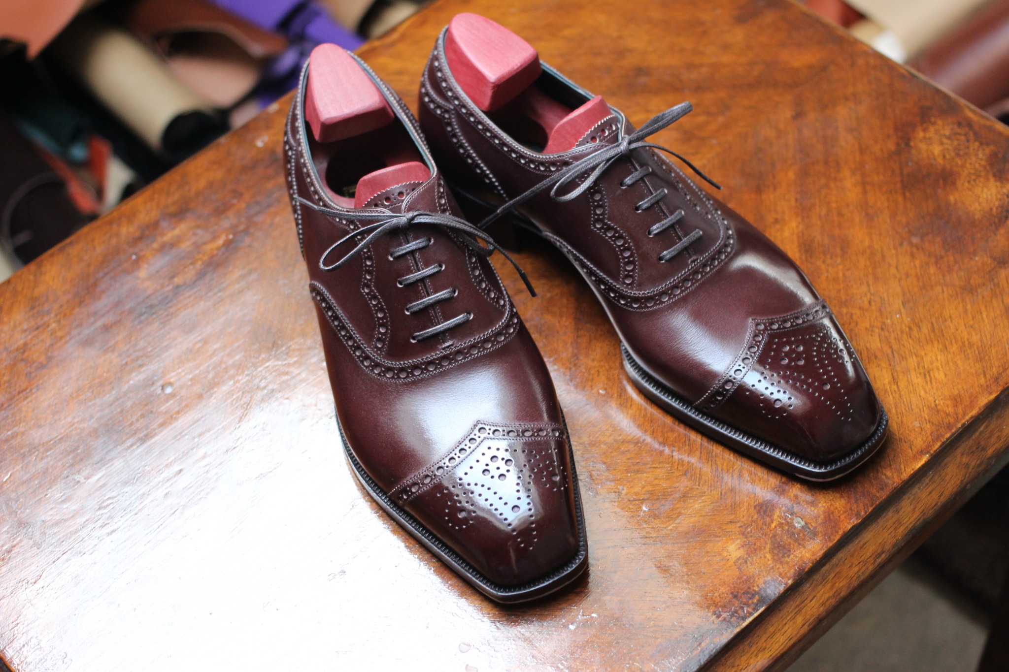Bespoke shoemaking archive photograph
